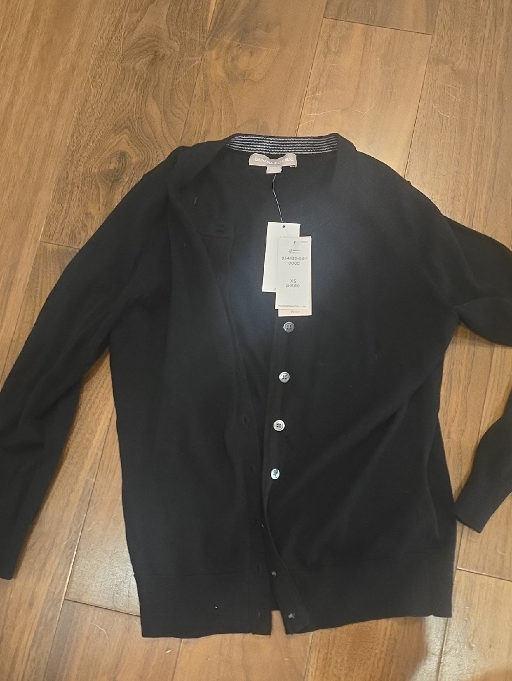 Banana Republic Black Women's Button Cardigan